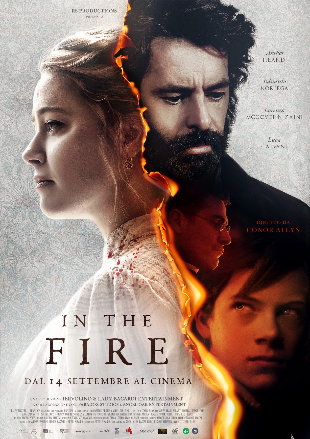 in the fire poster data uscita